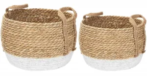 Tutumi Súprava úložných košov BOHO 2 kusy