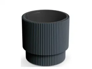 Prosperplast Květináč MILLA antracit, varianta 39,5 cm