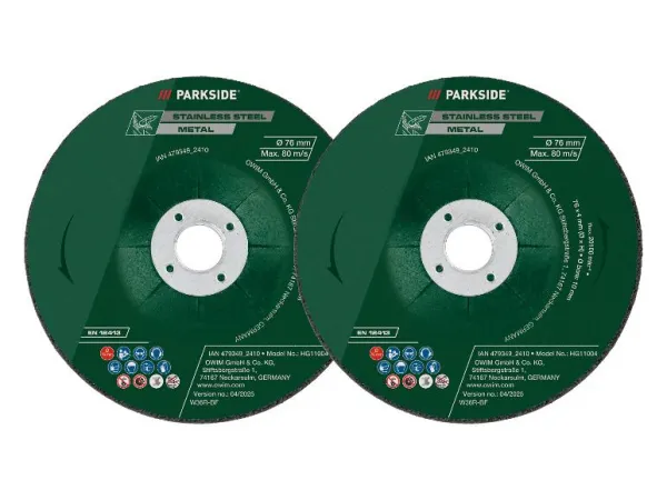 Parkside® Príslušenstvo k uhlovej brúske