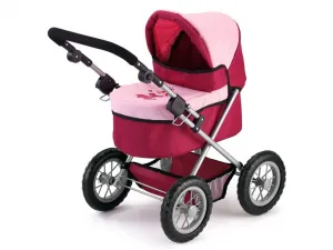Bayer Design Kočík pre bábiky Trendy (bordová)
