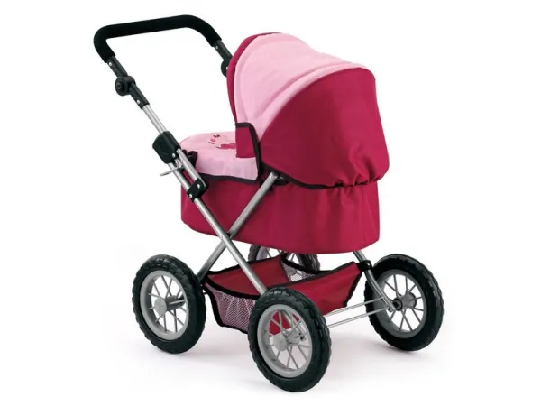 Bayer Design Kočík pre bábiky Trendy (bordová)