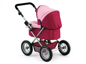 Bayer Design Kočík pre bábiky Trendy (bordová)