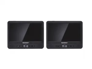 Silvercrest® Prenosný DVD prehrávač Spdp 18 A1 s 2 obrazovkami