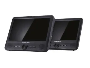 Silvercrest® Prenosný DVD prehrávač Spdp 18 A1 s 2 obrazovkami
