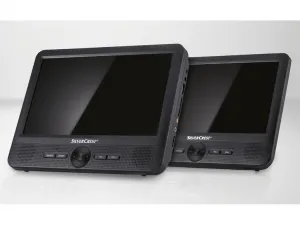 Silvercrest® Prenosný DVD prehrávač Spdp 18 A1 s 2 obrazovkami