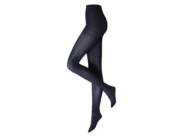 esmara® Dámske termopančuchy Clima Comfort 80 DEN (navy modrá, M (40/42))