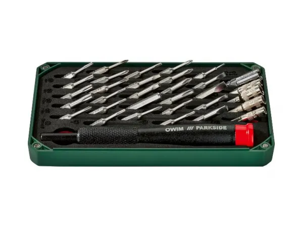 Parkside® Súprava precíznych skrutkovačov/Kliešte na jemnú mechaniku (súprava precíznych skrutkovačov)