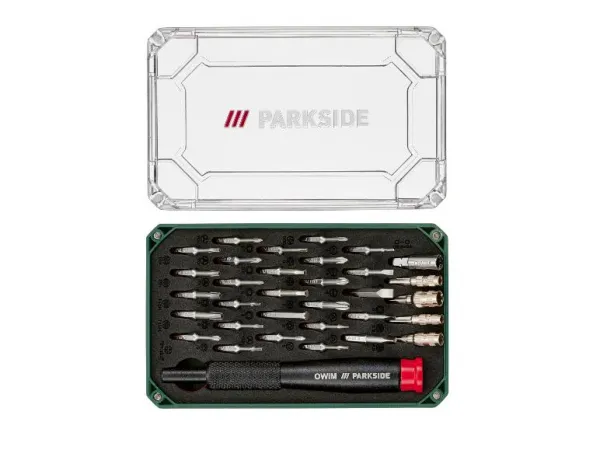 Parkside® Súprava precíznych skrutkovačov/Kliešte na jemnú mechaniku (súprava precíznych skrutkovačov)