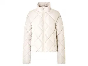 esmara® Dámska prešívaná bunda (béžová, S (36/38))