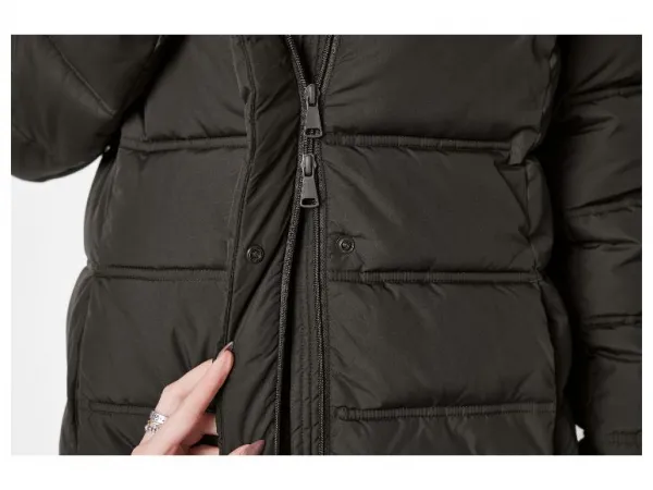 esmara® Dámsky prešívaný termokabát (kaki, S (36/38))