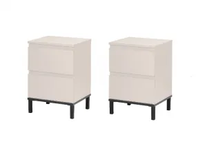Livarno® Nočný stolík, 2 kusy