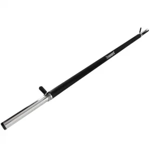 Posilňovacia tyč s penovým madlom, 120 cm, pružinové uzávery