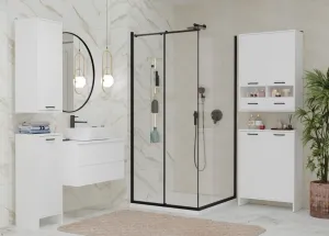 TP Living Spodná kúpeľňová skrinka s košom na bielizeň Nina 66 cm biela