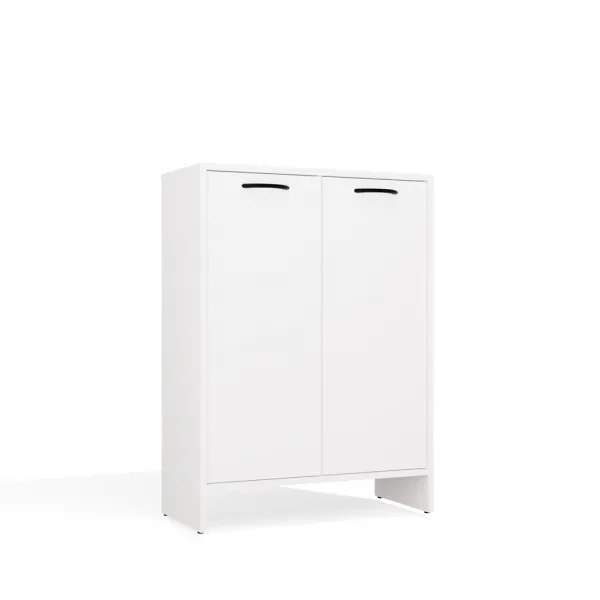 TP Living Spodná kúpeľňová skrinka s košom na bielizeň Nina 66 cm biela