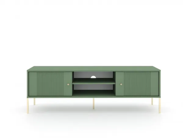 Vivaldi TV stolík Iseo II 154,5 cm zelený