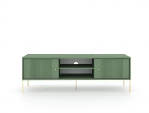 Vivaldi TV stolík Iseo II 154,5 cm zelený