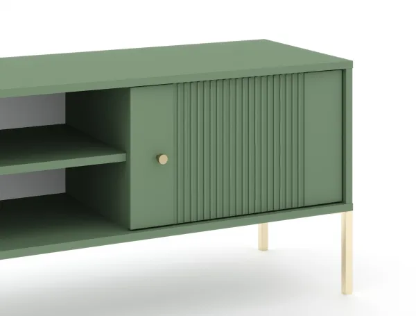 Vivaldi TV stolík Iseo II 154,5 cm zelený