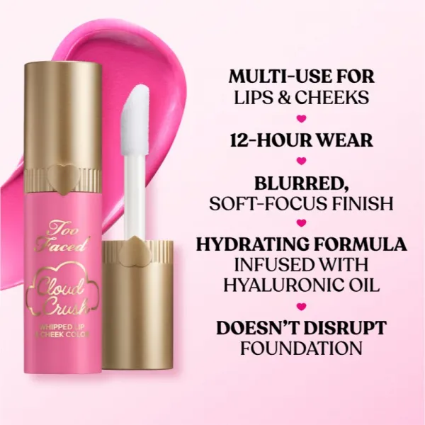 Too Faced Holiday Cloud Crush Whipped Lip & Cheek Duo darčeková sada na pery a líca