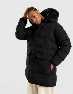 Supply&demand Bunda Command Lng Parka Blk-Blk Wjacket