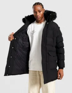 Supply&demand Bunda Command Lng Parka Blk-Blk Wjacket