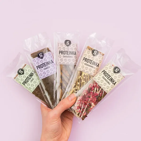 Proteínky Variety pack váha 250g (5x50g)