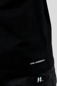 Tričko Karl Lagerfeld Rsg Relax Fit T-Shirt Black