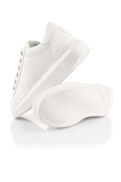 Tenisky Karl Lagerfeld Kapri Mens Karl Nft Kounter Rlf White Lthr / Mono