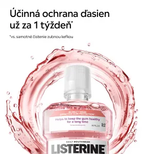 Listerine Professional Gum Protection+ ústna voda na ochranu zubov a ďasien 500 ml
