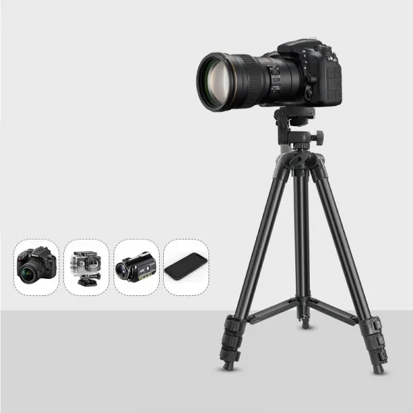 MG Tripod statív + bluetooth diaľkový ovládač, čierny