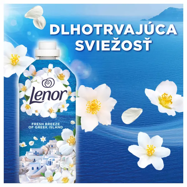 Lenor Aviváž 56 Praní, Fresh Breeze of Greek Island