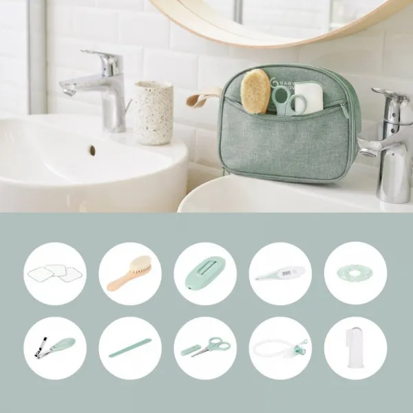 Babymoov Hygienic Set Matcha sada na starostlivosť o dieťa 10 ks