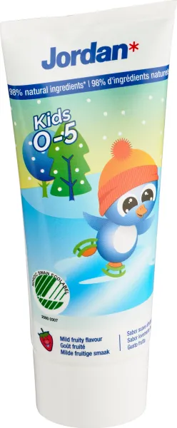 Jordan Toothpaste Kids 0-5 years zubná pasta 50 ml
