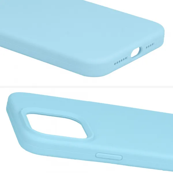 MG Silicone Lite kryt na iPhone 16 Pro Max, svetlomodrý