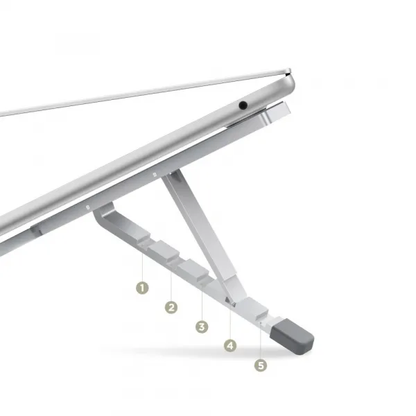 Tech-Protect ULS300 univerzálny stojan na notebook, strieborný