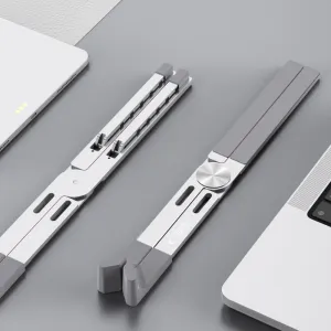 Tech-Protect ULS300 univerzálny stojan na notebook, strieborný
