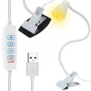 MG Desk USB stolná lampa, biela