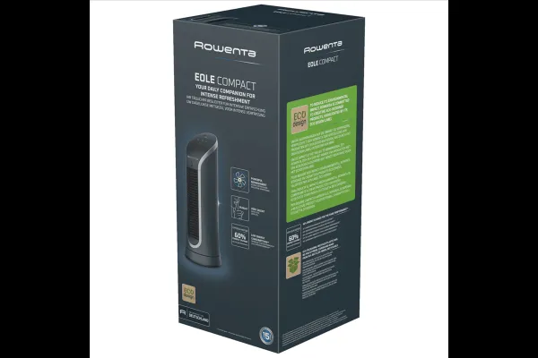 Stolný ventilátor Rowenta Eole Compact VU6220F0 Čierny/Biely