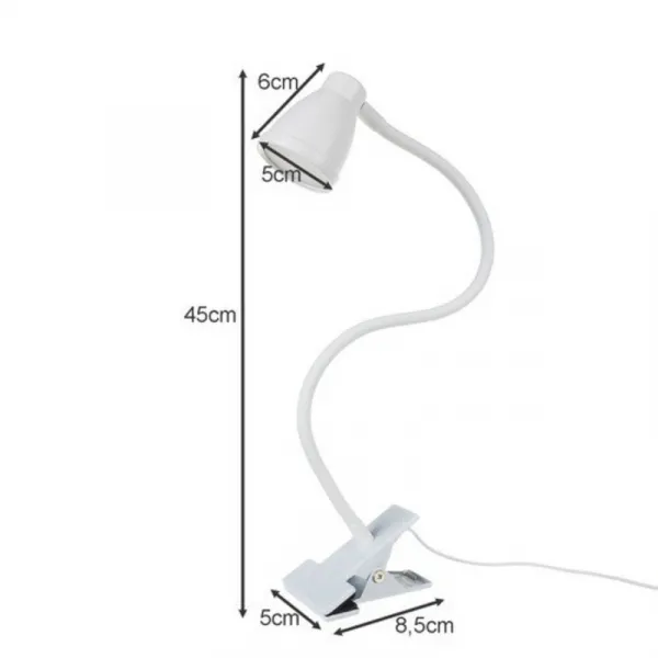 MG Desk USB stolná lampa, biela