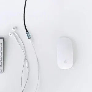 Adaptér mini jack 3,5mm - Čierna H26279