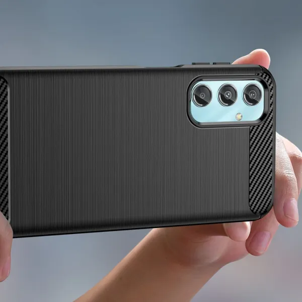 Tech-Protect Carbon kryt na Samsung Galaxy M34 5G, čierny