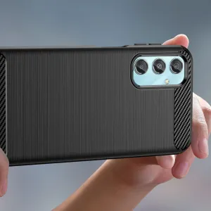 Tech-Protect Carbon kryt na Samsung Galaxy M34 5G, čierny