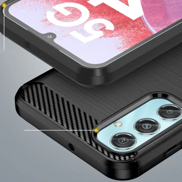 Tech-Protect Carbon kryt na Samsung Galaxy M34 5G, čierny