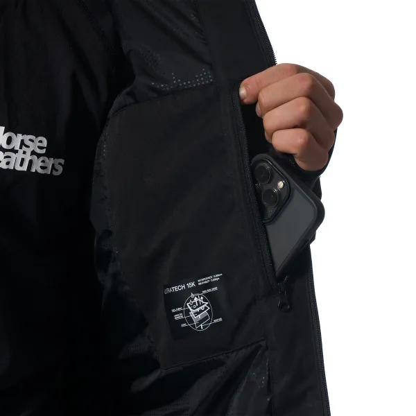 HORSEFEATHERS Bunda Recon - black BLACK velikost XXL