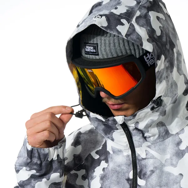 HORSEFEATHERS Bunda Gordie - arctic camo velikost S