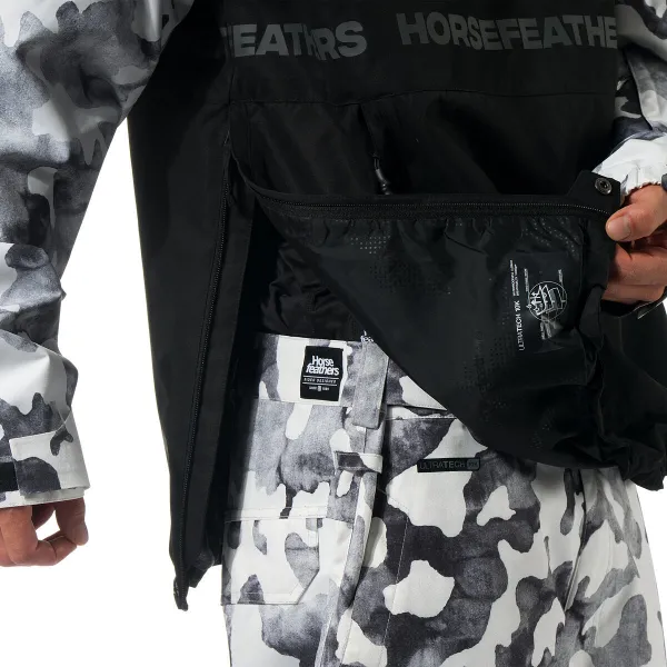 HORSEFEATHERS Bunda Gordie - arctic camo velikost S