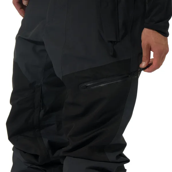 HORSEFEATHERS Nohavice Nelson - phantom/black GRAY velikost M