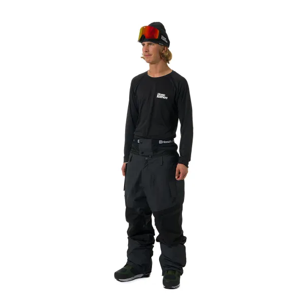 HORSEFEATHERS Nohavice Nelson - phantom/black GRAY velikost M
