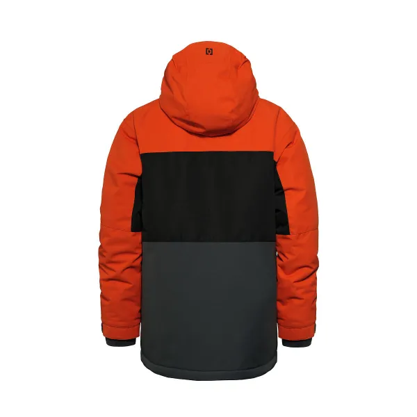 HORSEFEATHERS Detská bunda Juno - lava red velikost M
