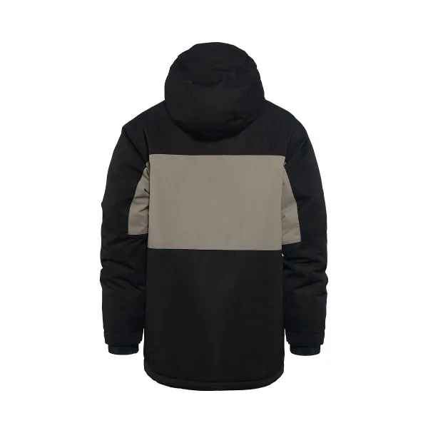 HORSEFEATHERS Detská bunda Juno - black/taupe velikost M
