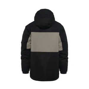 HORSEFEATHERS Detská bunda Juno - black/taupe velikost M